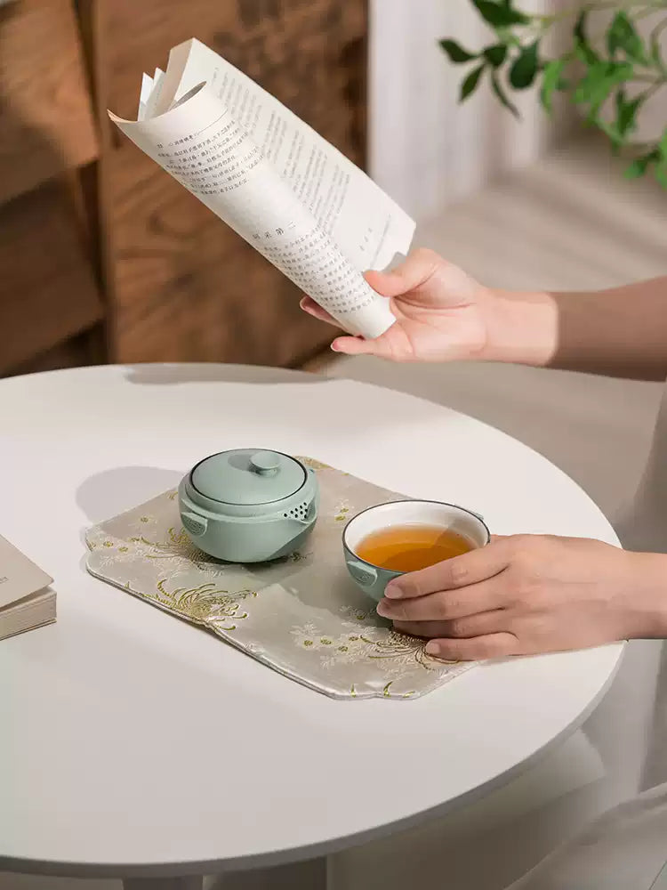 Travel tea set portable travel tea set outdoor tea brewing set