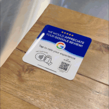 Google Review Plaque-Desktop paste