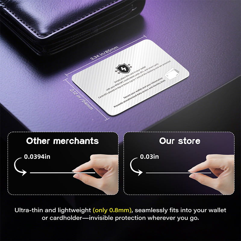6pcs RFID Blocking Cards