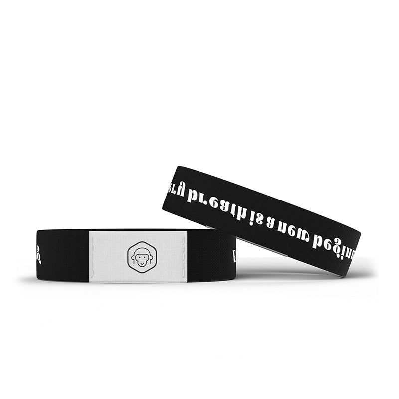 bible verse bracelets(black)