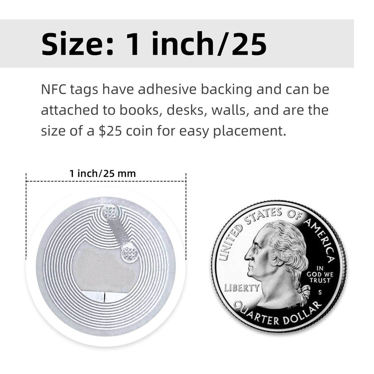 NFC Sticker — NTAG 213