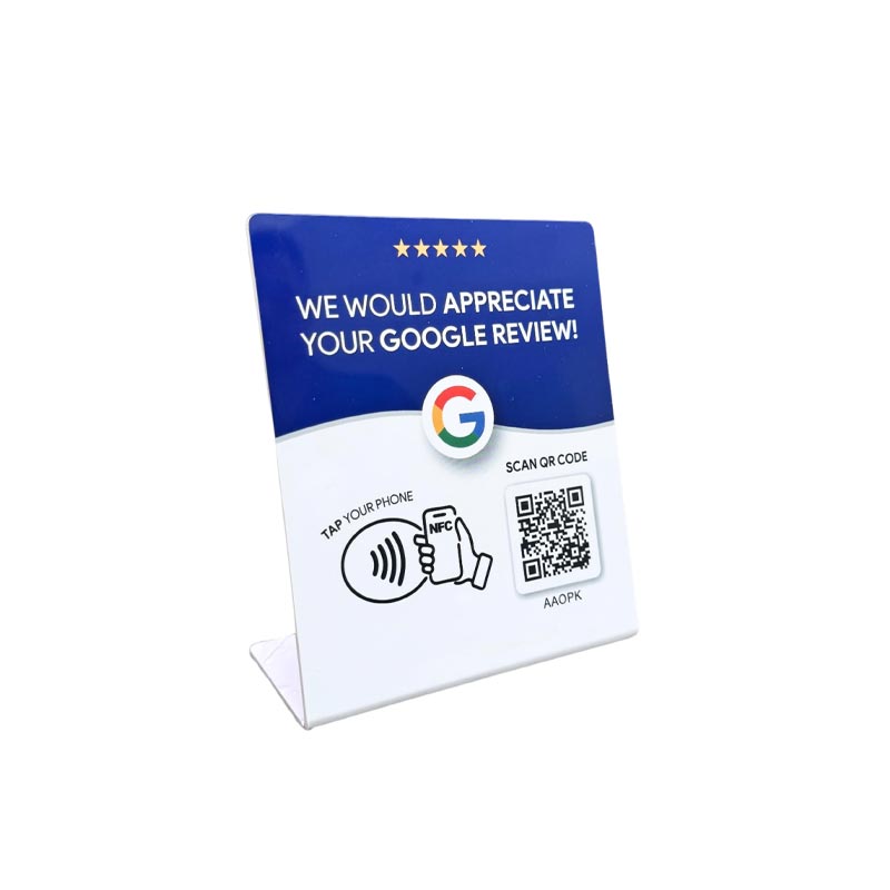 Google Reviews Stand-Sign Board