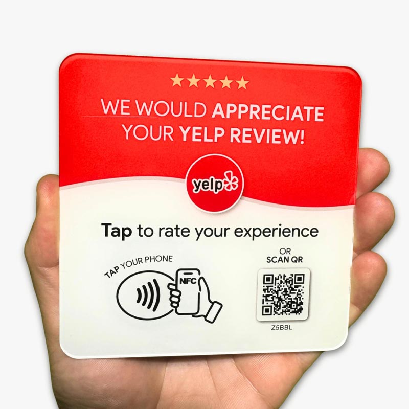 Google Review Plaque-Desktop paste