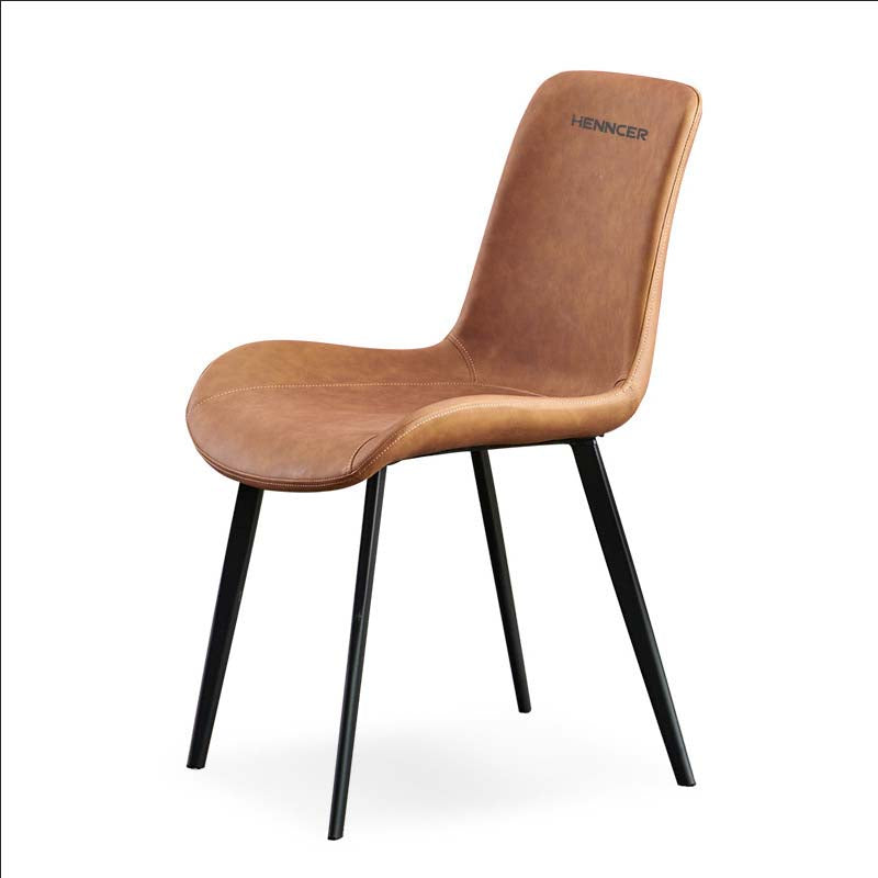 Italian modern home chair Nordic light luxury simple dining chair