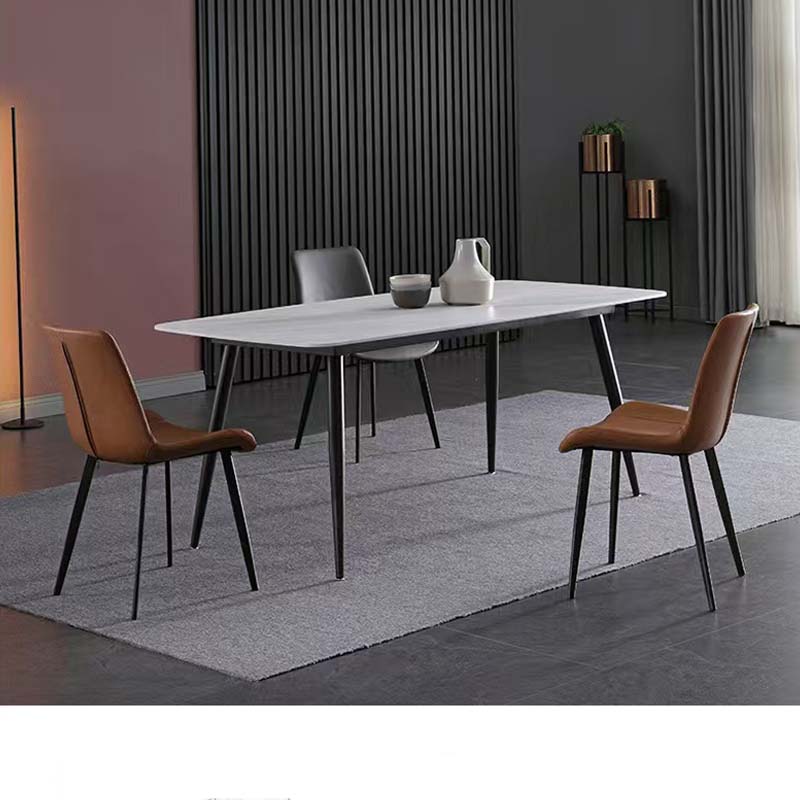 Italian modern home chair Nordic light luxury simple dining chair
