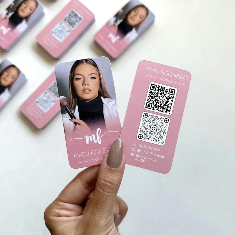 BUSINESS CARD—VERTICAL WITH PHOTO