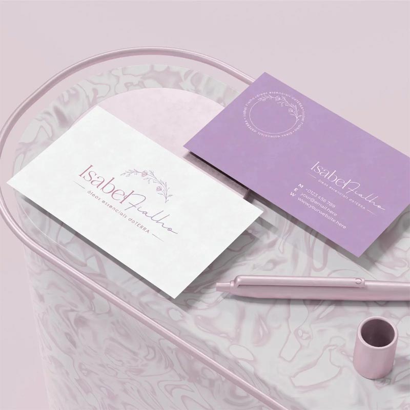 BUSINESS CARD—VERTICAL WITH PHOTO