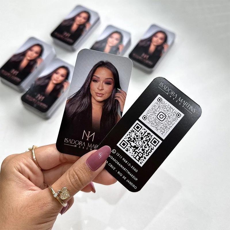 BUSINESS CARD—VERTICAL WITH PHOTO